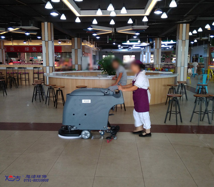 辦公大樓食堂保潔，食堂專用洗地機